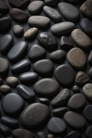 Smooth Serenity: A Collection of Stones 🪨✨