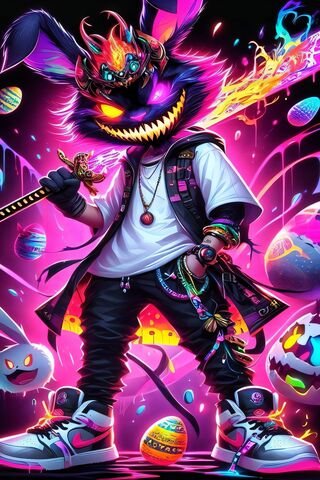 Mystical Bunny Warrior ..