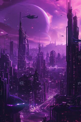 Neon Dreams: A Futuristic Cityscape 🌌✨