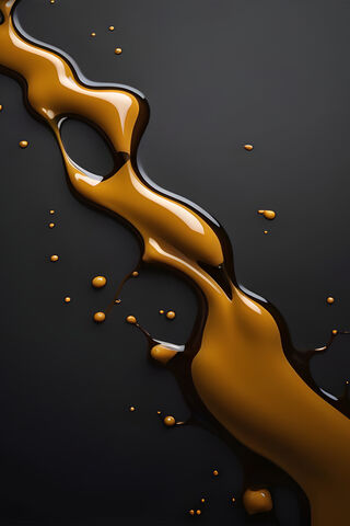 Liquid Gold Flowing ✨