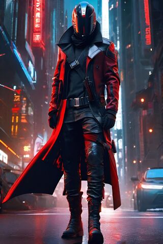 Cyberpunk Warrior