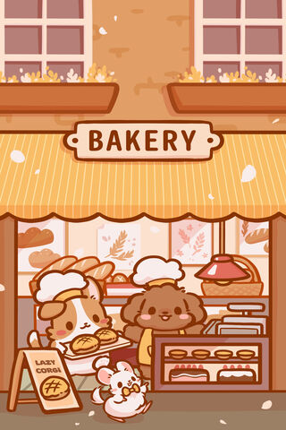 Sweet Treats at the Bakery! 🍰🐾