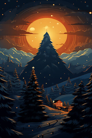 Enchanted Winter Night ..