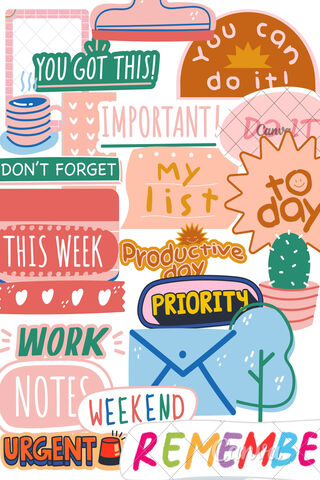 Motivational Stickers f..