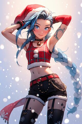 Jinx's Festive Mayhem 🎄✨