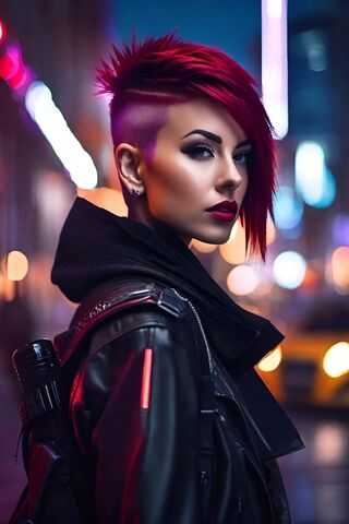Cyberpunk: Sinful Girl