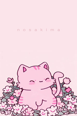 Adorable Pink Kitty in ..