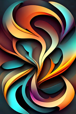 Vibrant Swirls of Color 🌈✨