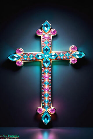 Sparkling Cross of Light ✨✝️