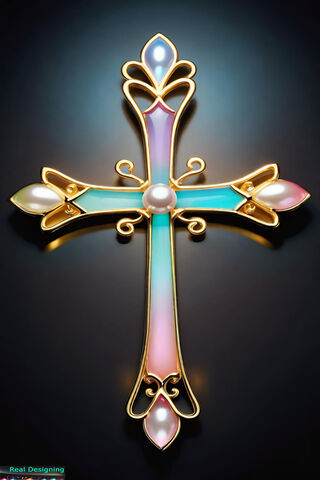 Elegant Cross Design ✨