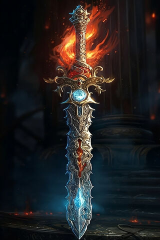 Flaming Sword
