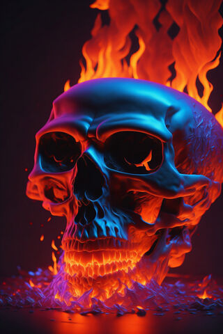Fire Nf T Skull