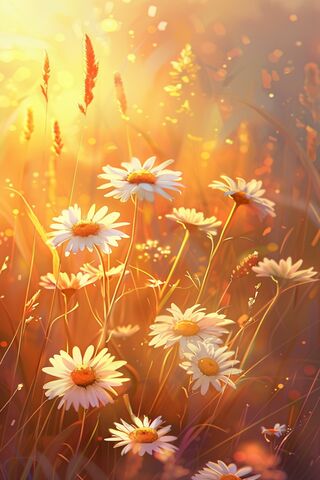Golden Daisy Glow