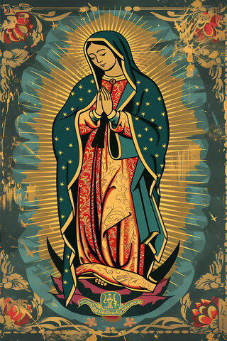 Serene Virgin Mary 🌟