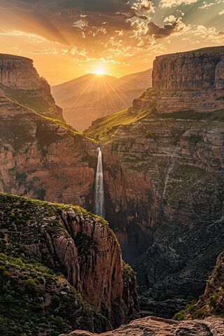 Giant Waterfall