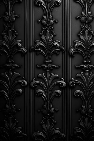 Elegant Black Wall Design 🖤✨