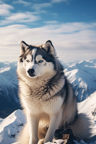 Majestic Husky: King of..