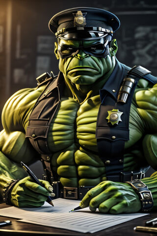 Hulk in Uniform: The St..