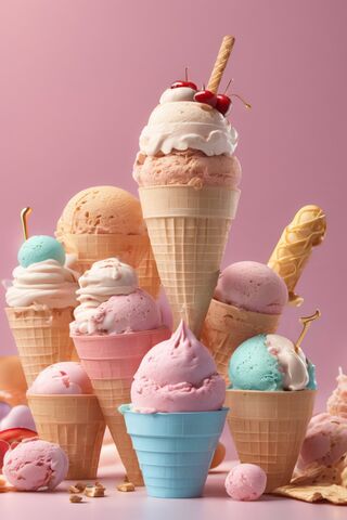 Sweet Ice Cream Delight..