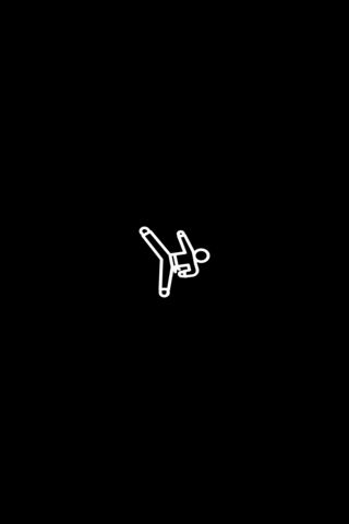 Karate Black and White