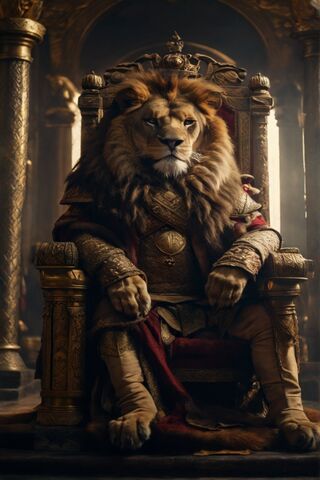 The Regal Lion King 🦁👑