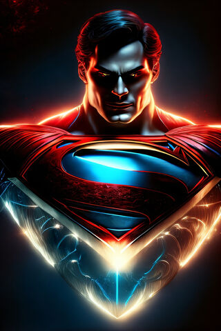 The Man of Steel: A Hero's Glow ⚡️🦸‍♂️