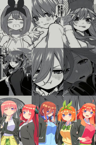 The Quintessential Quintuplets Unite! 🎉