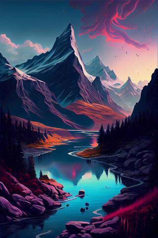 Mountain and Rivers