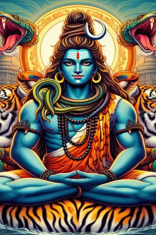 Divine Serenity: Lord Shiva 🕉️✨