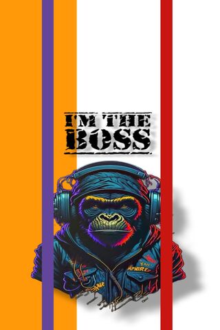 Boss Monkey Vibes 🎧🐒