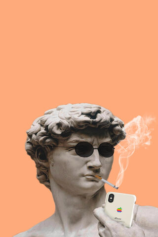 Modern David: A Twist on a Classic 🗿📱