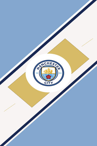 Manchester City Emblem on a Stylish Background ⚽️💙
