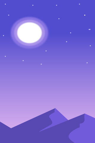 Serene Night Sky 🌙✨