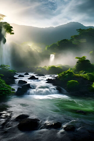 NATURAL WATERFALL