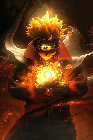 Naruto's Fiery Power Unleashed! 🔥