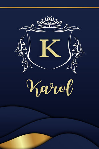 Elegant Monogram Design for Karol ✨