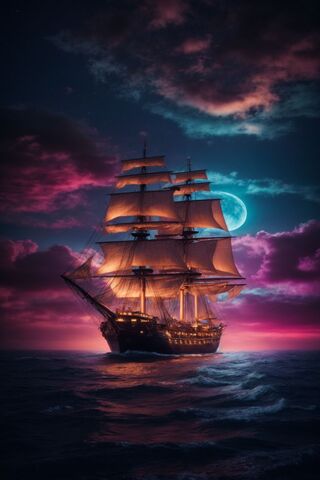 Enchanted Voyage 🌊⛵✨