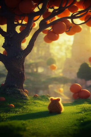 Whimsical Orange Grove ..