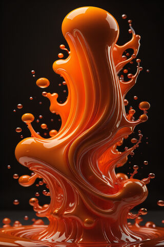 Citrus Cascade: A Burst..