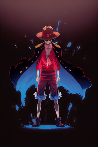 The Bold Pirate Stands ..