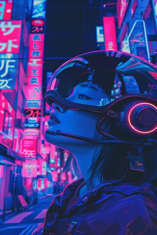 Neon Dreams: A Cyberpunk Vision 🌌