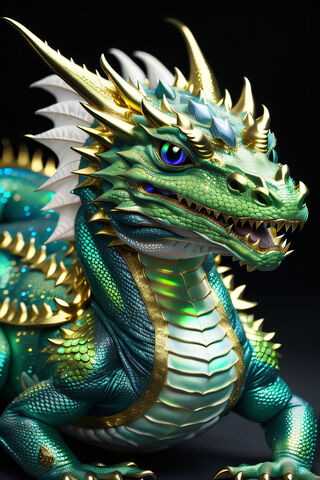 Majestic Dragon Figurin..