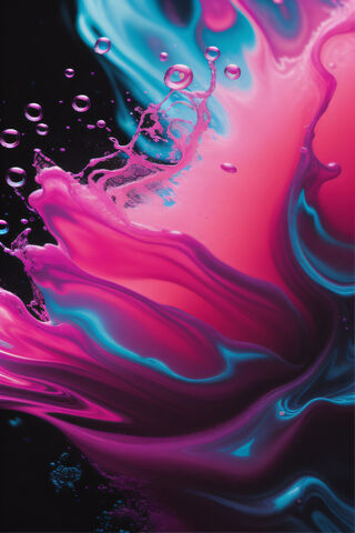 Vibrant Swirls of Color..