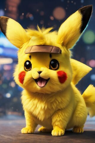 Adorable Pikachu in Act..