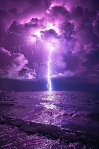 Purple Lightning