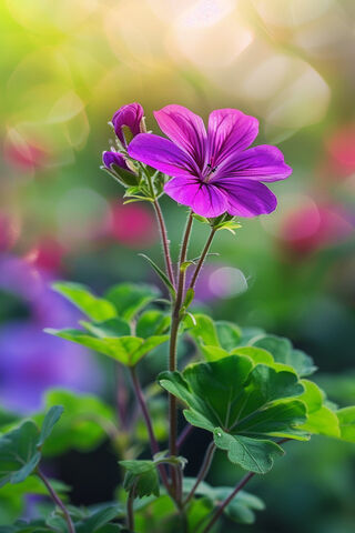 Vibrant Purple Bloom 🌸✨