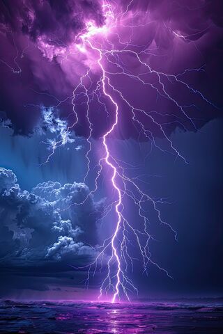 Purple Lightning