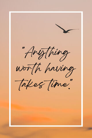 Patience and Perseverance