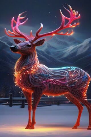 Magical Holiday Stag ✨🦌