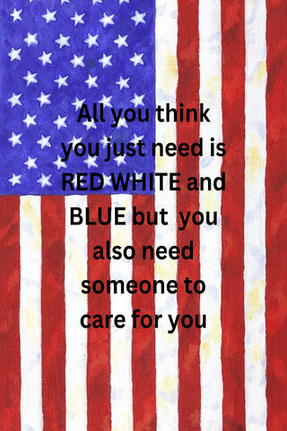 RED WHITE and BLUE